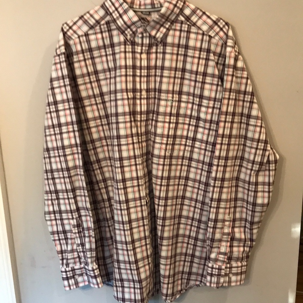 Ariat Pro men’s xl long sleeve plaid print shirt.